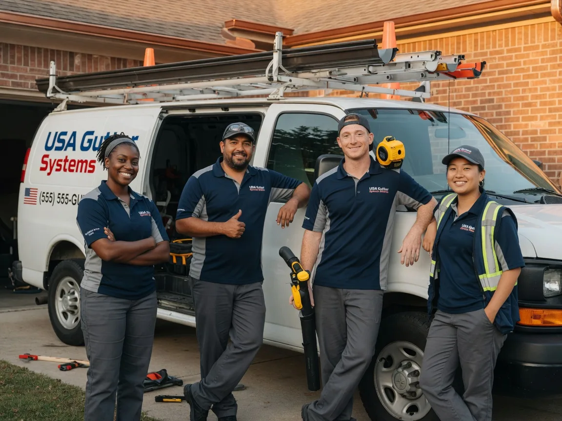 Gutter Installation company in Rex, GA